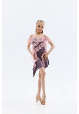 Latin Dance Dress PL-1449 KW ruviso-dancewear.com