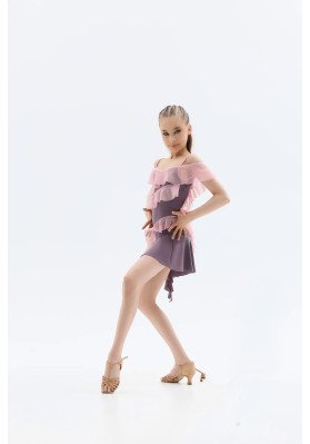 Latin Dance Dress PL-1449 KW ruviso-dancewear.com