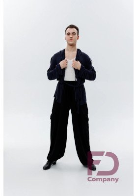 Tunic TN-1480 – Dark Blue Dance Practice Tunic ruviso-dancewear.com