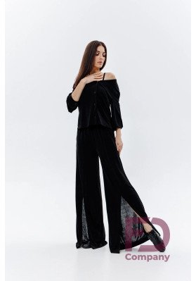 Blouse BL-1493 – Black Ballroom Dance Blouse ruviso-dancewear.com