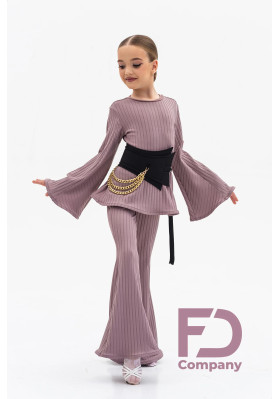 Set blouse with pants and belt KT-1510 KW ruviso-dancewear.com