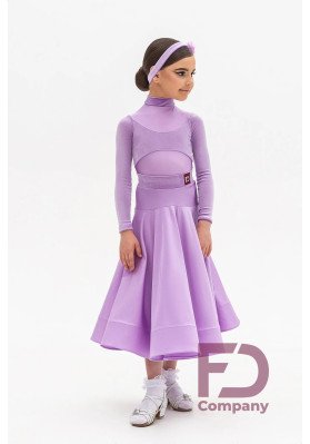 Juvenile Standard Dance Dress BS-102/2 Long Sleeve Dress ruviso-dancewear.com