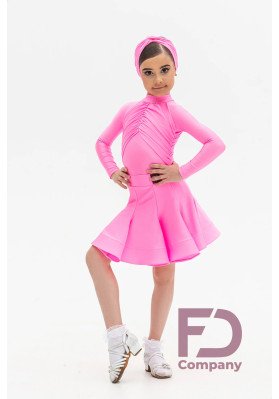 Juvenile Ballroom Dance Dress BS-104 Two-Skirt Set ruviso-dancewear.com