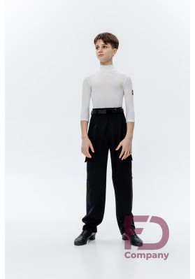 Roll Neck Jumper GM-1507 KW – Milky Dance Turtleneck Top ruviso-dancewear.com