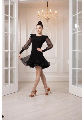 Latin Dance Dress 654 Performance Dress ruviso-dancewear.com