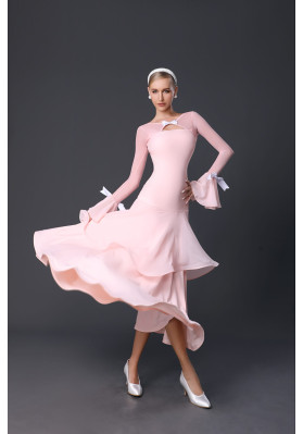 M368 Sugar Pink Latin Practice Dress ruviso-dancewear.com