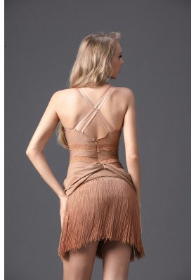 L104 Flesh Latin Practice Dress ruviso-dancewear.com