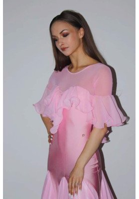 M143 Lilac Latin Practice Dress ruviso-dancewear.com