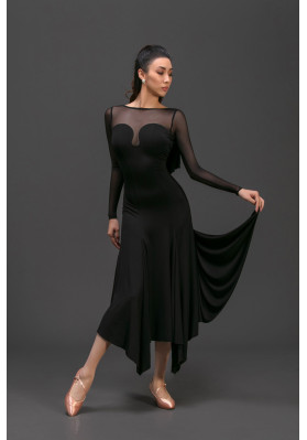 M182 Black Latin Practice Dress ruviso-dancewear.com