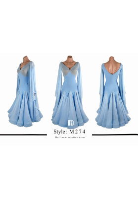 M274 Show-Dance Competition Dress ruviso-dancewear.com