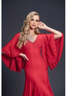 M342 Red Latin Practice Dress ruviso-dancewear.com