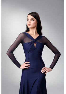 M350 Midnight Sky Latin Practice Dress ruviso-dancewear.com