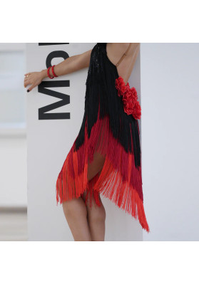 Latin Fringe Dress A61 ruviso-dancewear.com