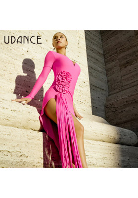 Latin Dance Fringe Dress A75 Practice Dress ruviso-dancewear.com
