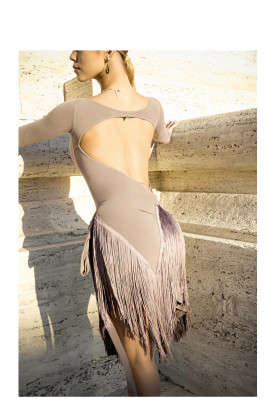 Latin Dance Hip Scarf Skirt A80 Fringe Wrap ruviso-dancewear.com