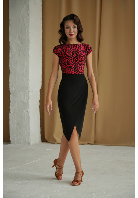 Latin Skirt - YL-951/1 ruviso-dancewear.com