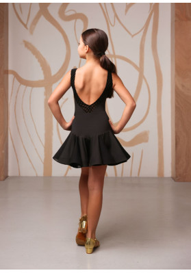 Wide Strap Open Back Latin Dance Leotard – HARLY NML2AXX ruviso-dancewear.com
