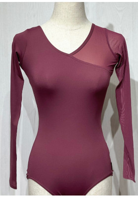 GRETA Long Sleeve Leotard by Grand Prix – From the LE SECRET Collection ruviso-dancewear.com