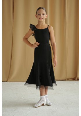 FD Skirt JUS-1199 KW – Standard Ballroom Dance Skirt, Six-Gusset Year Cut with Regilin ruviso-dancewear.com