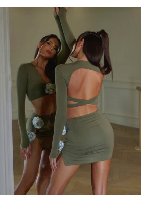 Falda Para Bailes Latinoamericanos | Falda Dispa - 2383 ruviso-dancewear.com
